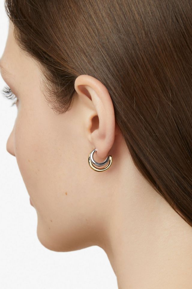 Ana Luisa Scarlett Double Hoop Earrings #3