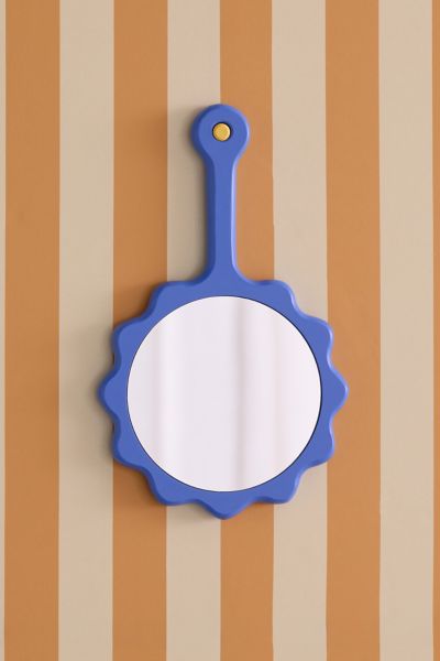 Areaware Sunflower Mirror In Blue At Urban Outfitters