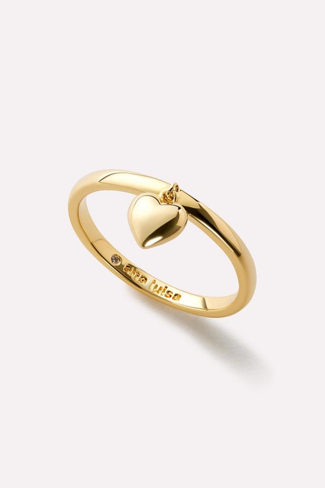 Ana Luisa Leia Heart Ring #1