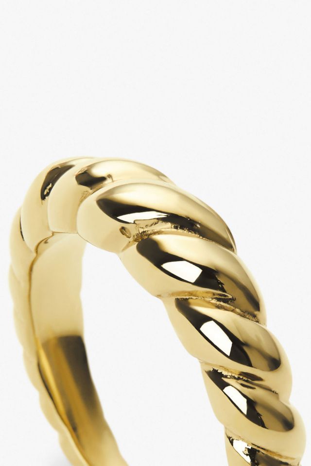 Ana Luisa Rope Slim Twist Ring #3