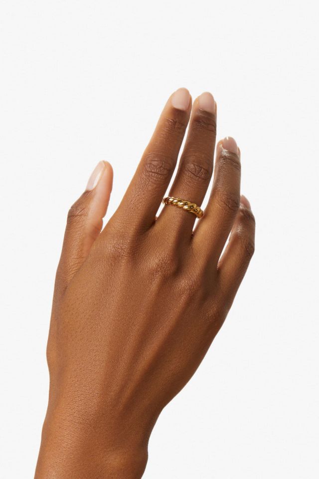 Ana Luisa Rope Slim Twist Ring #4