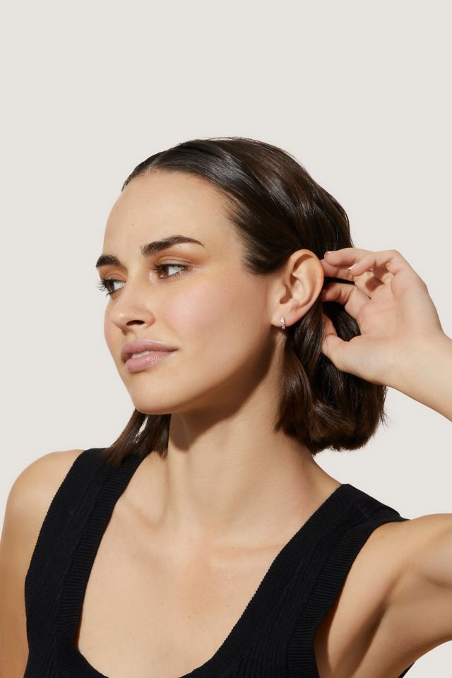 Ana Luisa Suzanne Huggie Hoop Earrings #3