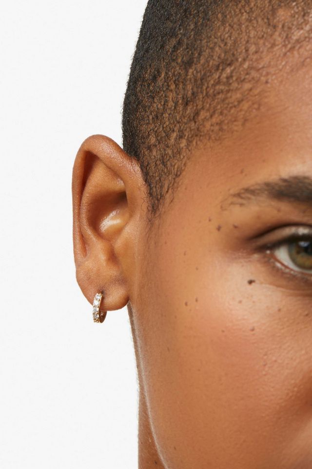 Ana Luisa Suzanne Huggie Hoop Earrings #1