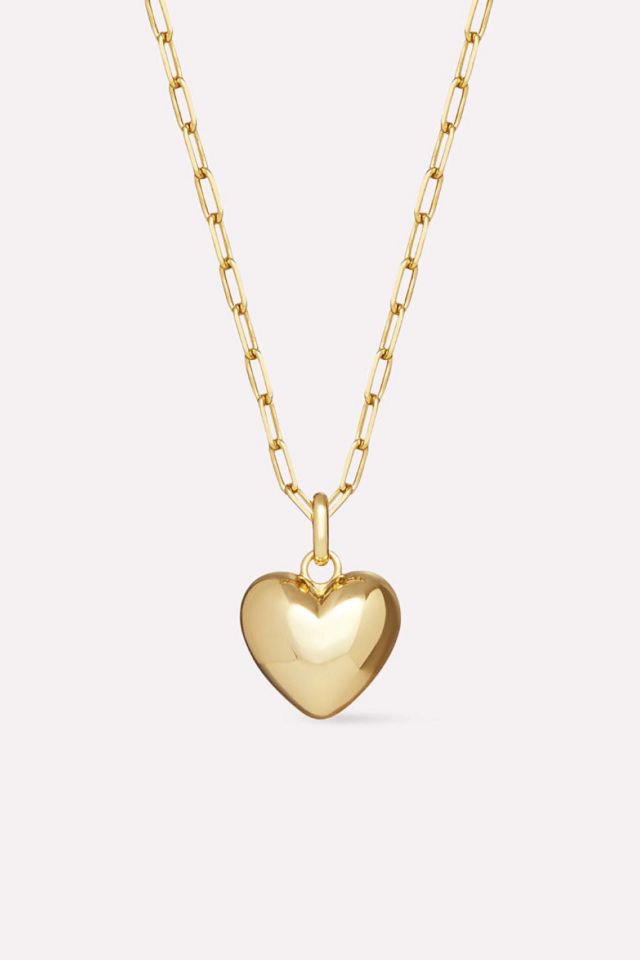 Ana Luisa Lev Puffed Heart Necklace #1