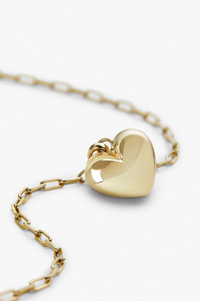 Ana Luisa Lev Puffed Heart Necklace #2