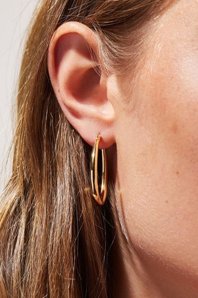 Ana Luisa Cuidado Hoop Earrings