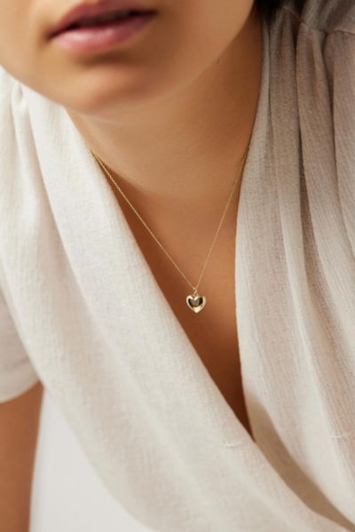 Ana Luisa Lev Small Heart Necklace | Urban Outfitters