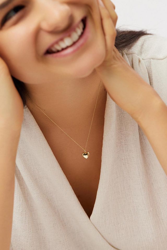 Ana Luisa Lev Small Heart Necklace #2