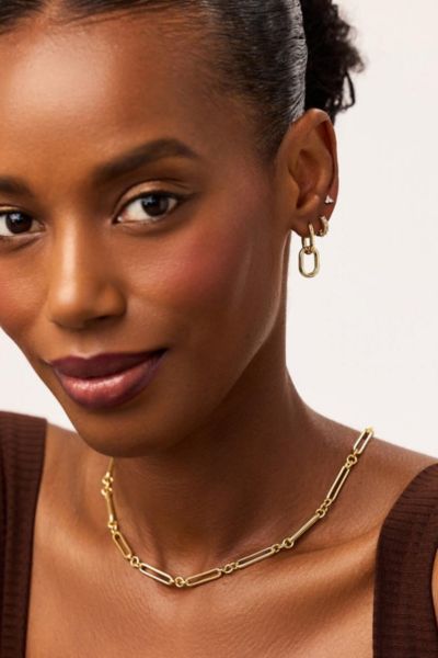 Ana Luisa Mini Double Drop Earrings In Rox, Women's At Urban Outfitters