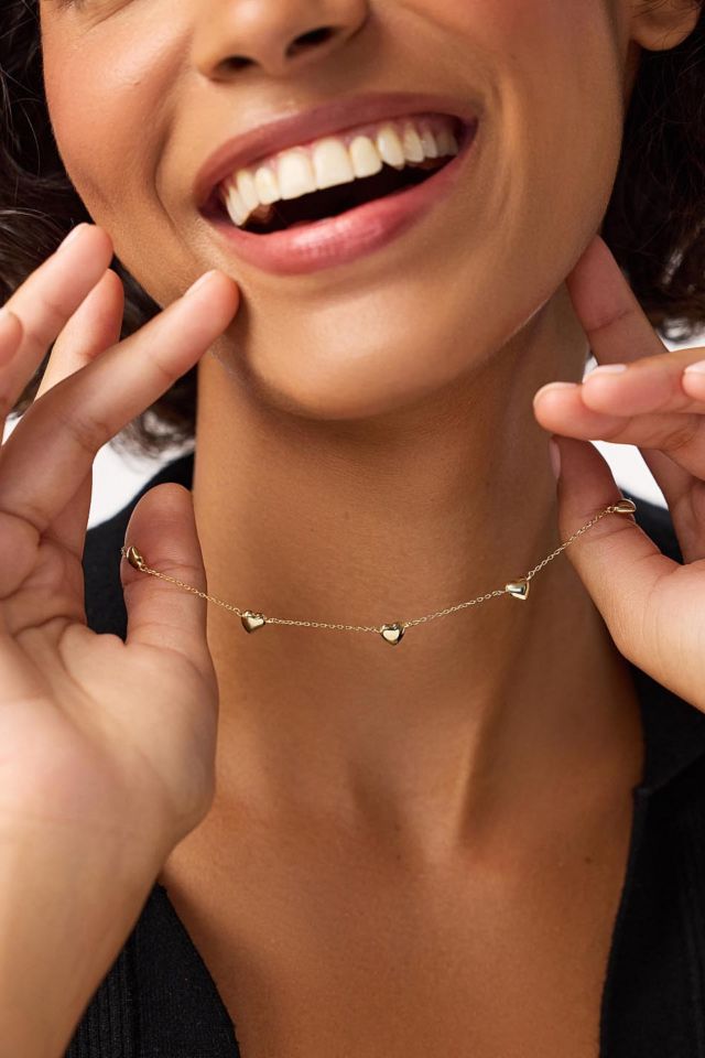 Ana Luisa Lev Mini Heart Necklace #2