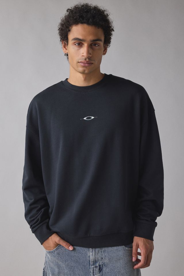 Oakley Stacked Metal Logo Graphic Crew Neck Sweatshirt #1