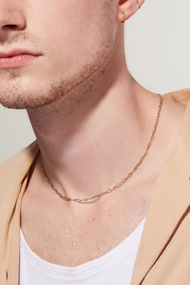 Ana Luisa Laura Slim Link Chain Necklace #2