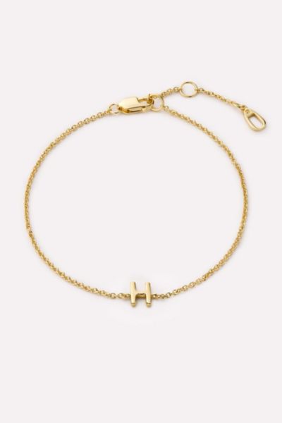 Ana Luisa Letter Initial Bracelet At Urban Outfitters