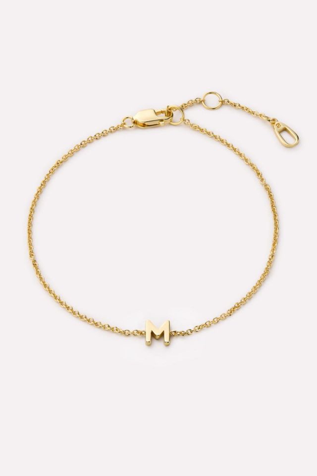 Ana Luisa Letter Initial Bracelet #1