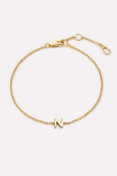 Ana Luisa Letter Initial Bracelet At Urban Outfitters