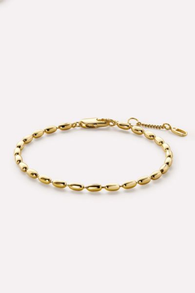 Ana Luisa Jace Stainless Steel Gold Anklet