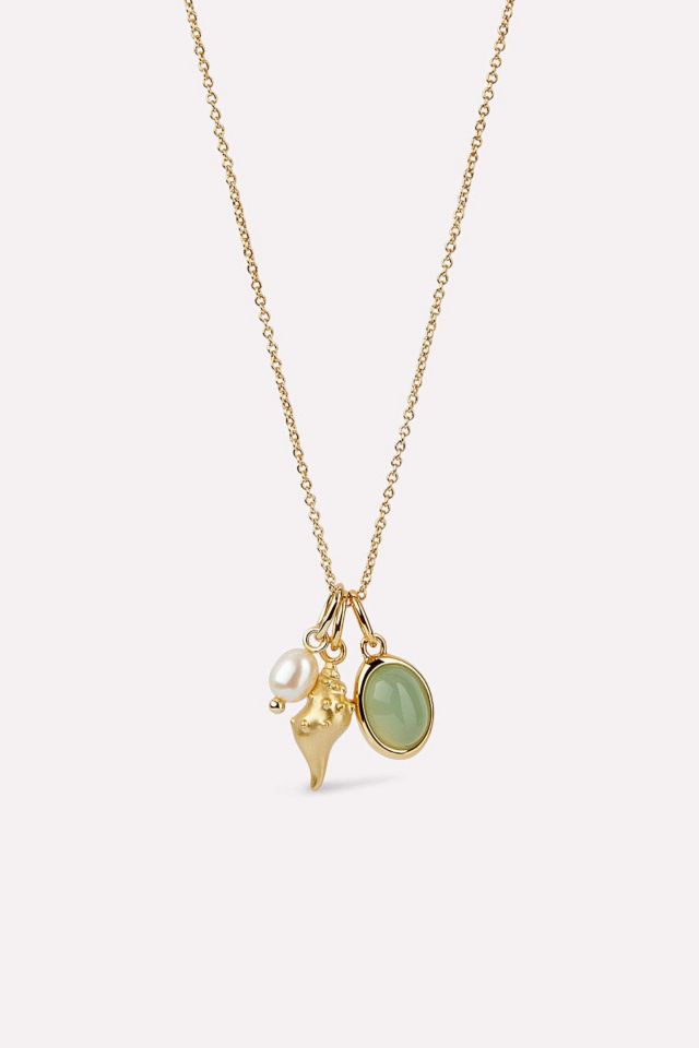 Ana Luisa Ocean Gold Charm Necklace #1