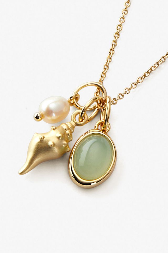 Ana Luisa Ocean Gold Charm Necklace #2