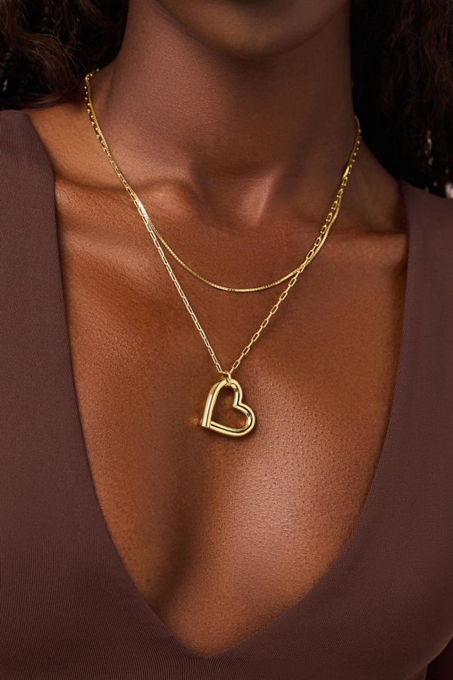 Ana Luisa Delilah Heart Necklace #2