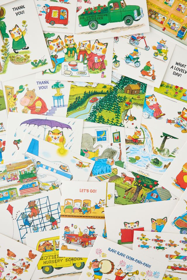 Richard Scarry's Busy, Busy Postcard Set #1