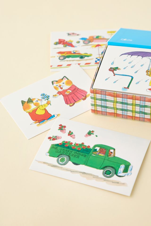 Richard Scarry's Busy, Busy Postcard Set #2