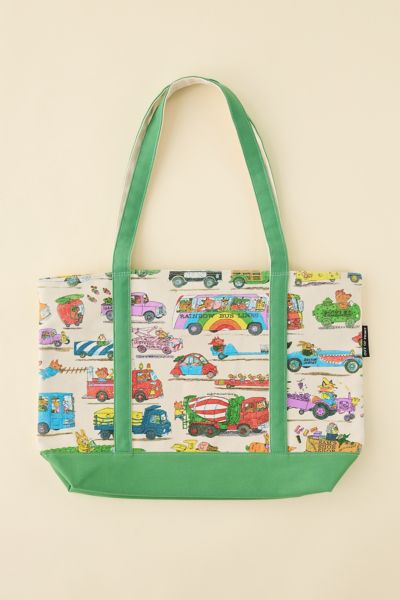 Richard Scarry Cars And Trucks And Things That Go Canvas Tote Bag