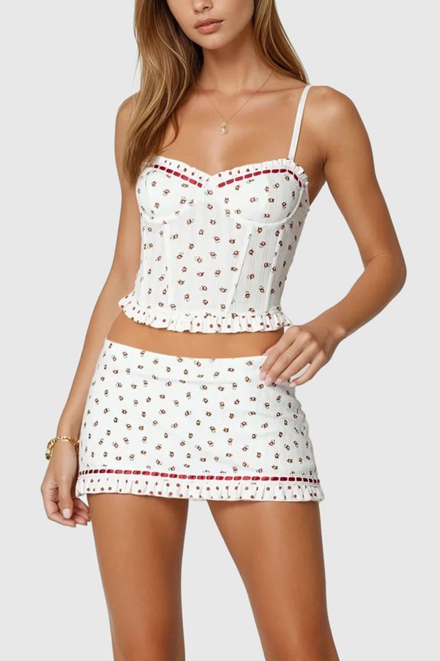 Edikted Mica Floral Mini Skort #2