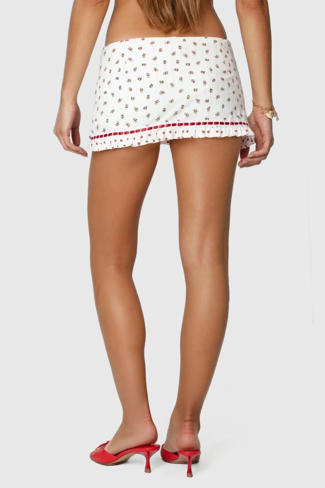 Edikted Mica Floral Mini Skort #4