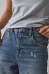 BDG Logan Deconstructed Buckle Baggy Barrel Jean