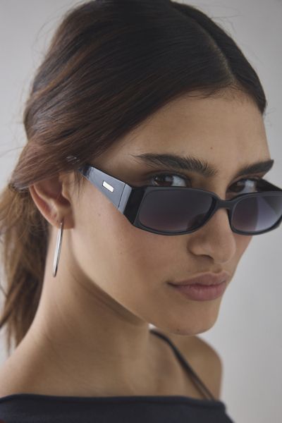 Vintage By UO Slim Rectangular Sunglasses