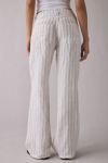 BDG Kayla Pinstripe Linen Low-Rise Pant