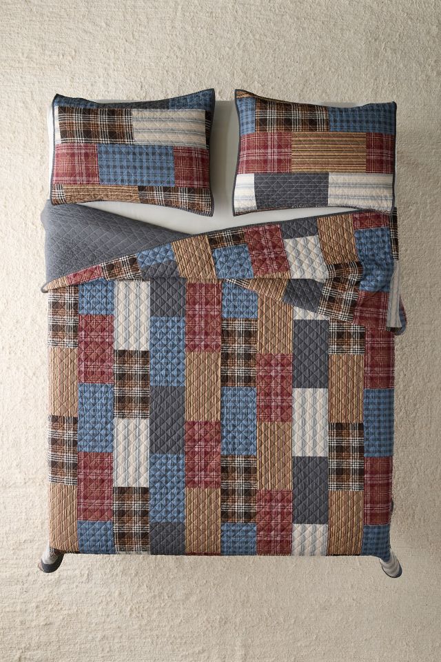Cabin Patchwork Quilt Set #1