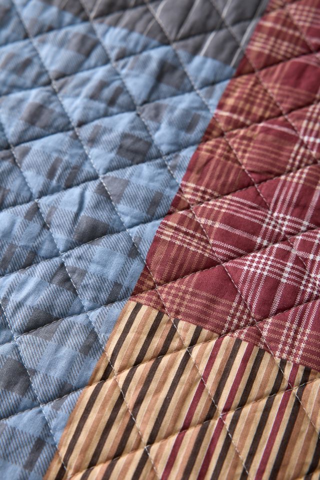 Cabin Patchwork Quilt Set #2