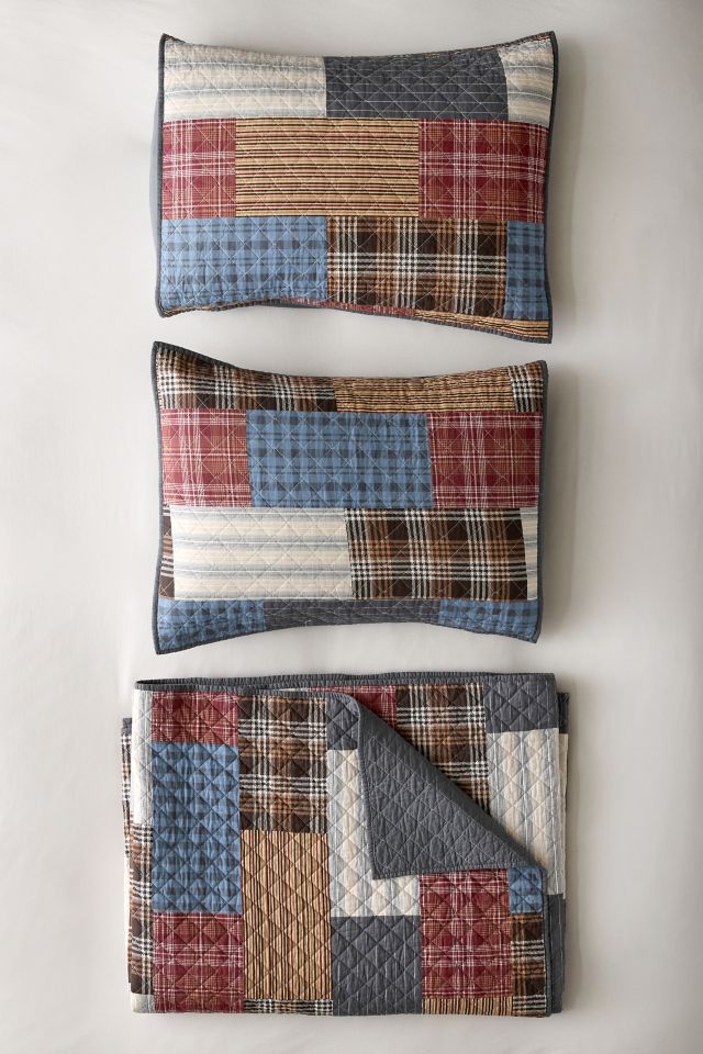 Cabin Patchwork Quilt Set #3