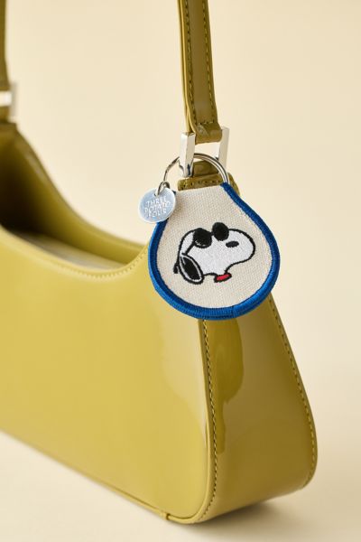 Three Potato Four X Peanuts Snoopy Joe Cool Patch Embroidered Keychain