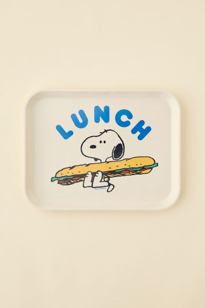 Urban Outfitters Three Potato Four Peanuts Snoopy Lunch Tray At