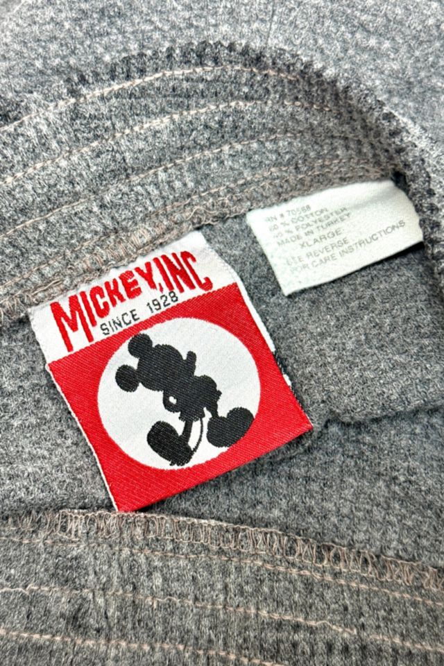 Vintage 1990's Disney Mickey Embroidered Lounge Shorts #1