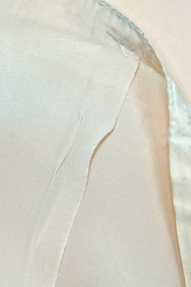 Vintage 1950's Delmonico Satin Selvedge Loop Collar Shirt #2