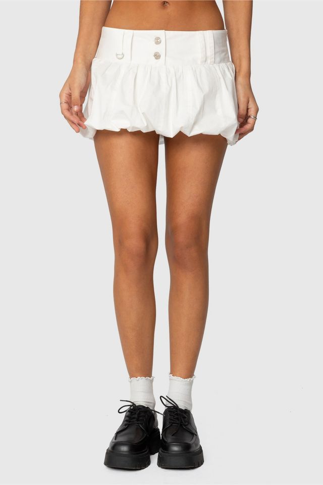 Edikted Emersyn Bubble Mini Skirt #4