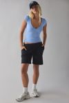Out From Under Jade Seamless Knit Cutout Short Sleeve Tee