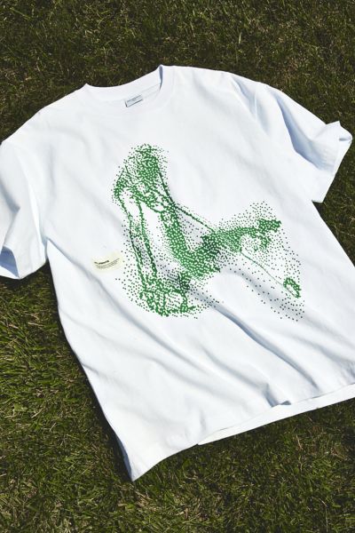 Students Golf Swang Graphic Tee In White, Men's At Urban Outfitters In White