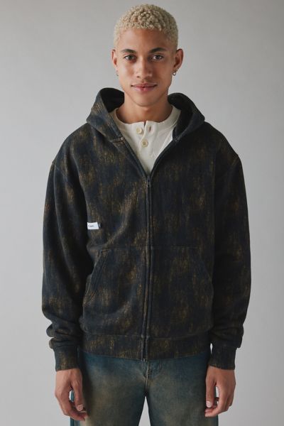 Students Golf Bushill Camo Hooded Zip-Up Sweatshirt