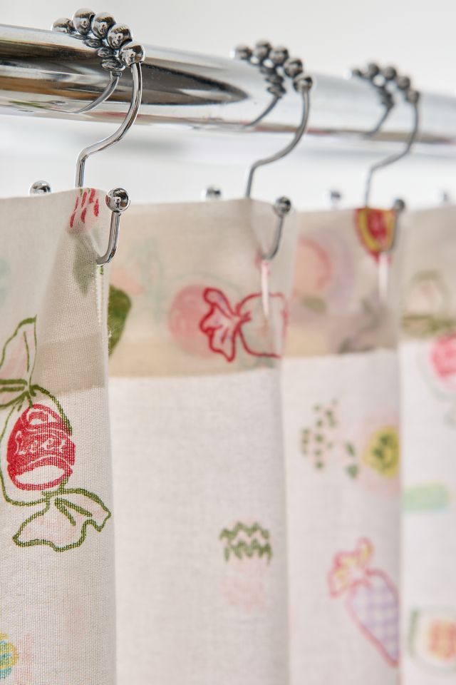 Candies Patterned Shower Curtain #2