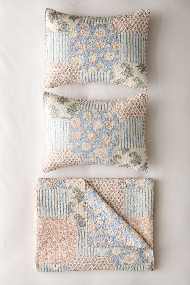 Provencal Rose Quilt Set