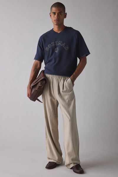 UO Pinstripe Pull-On Trouser Pant