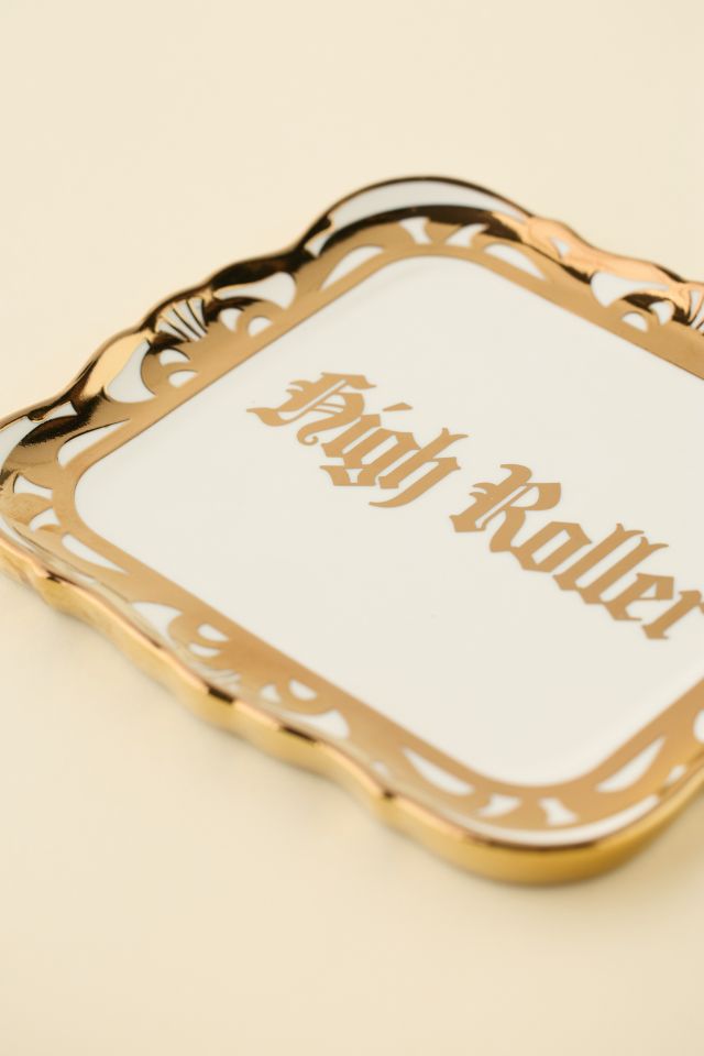 Cosette Ornate Ceramic Rolling Tray #1