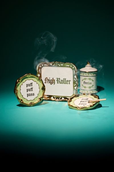 Cosette Ornate Ceramic Ashtray