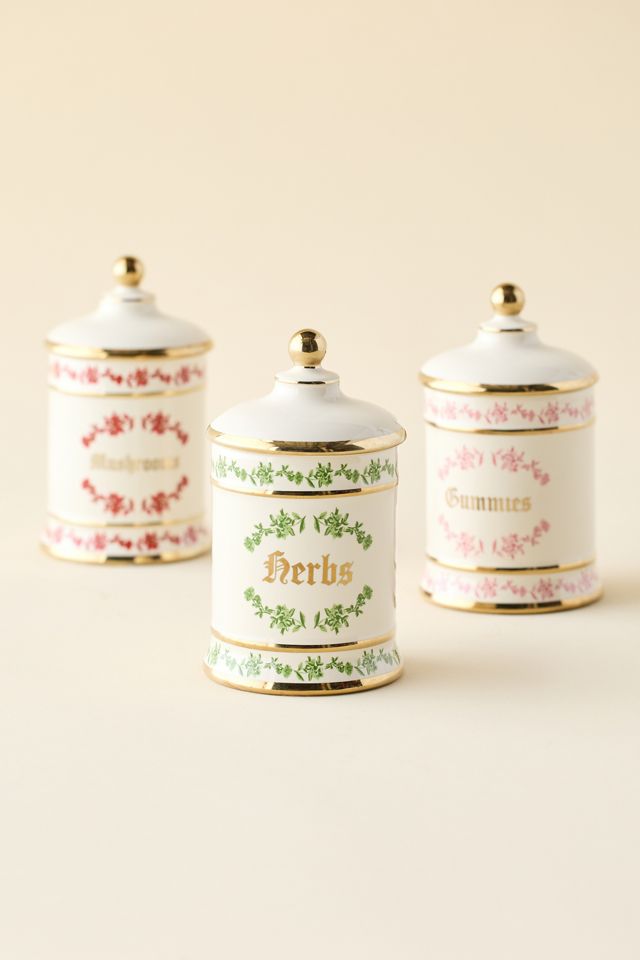 Cosette Ceramic Stash Canister #3