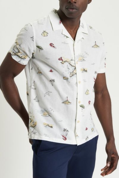 Ben Sherman Brighton To Amalfi Camp Shirt