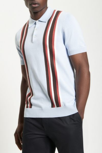 トップス Supreme XL Sequin Stripe Zip Polo Supreme Sequin Stripe Zip Polo (SS23) - $138